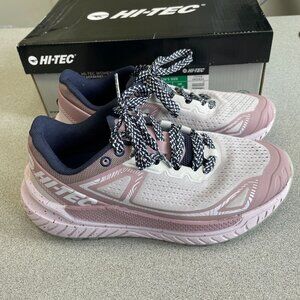 Excellent  Hi-Tec Women's Size 7.5 Athletic Shoe Elderberry/Lilac Marble/Black